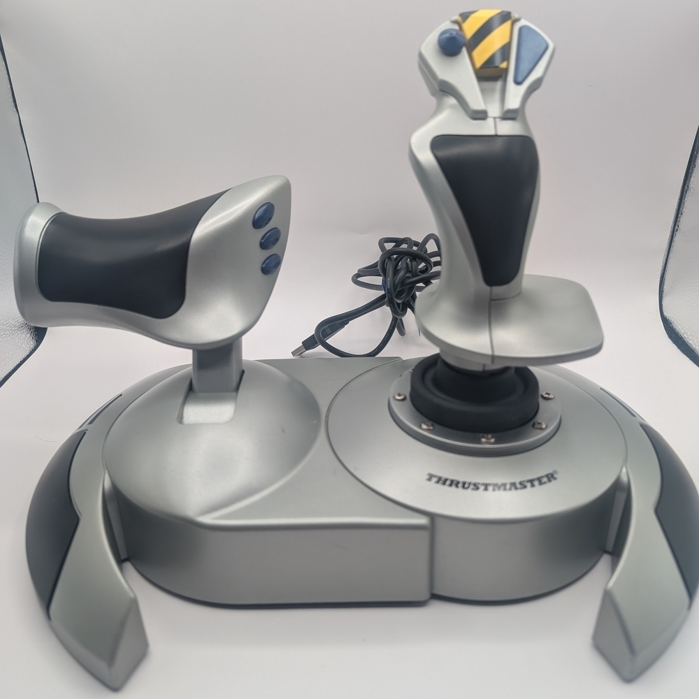 Thrustmaster Top Gun Afterburner Force Feedback Joystick Gaming - Tested
